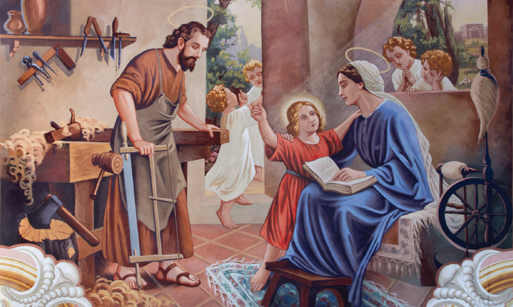 Together with the Holy Family, we are called to walk in the ways of the Lord